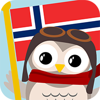 Gus on the Go: Norwegian for kids, iOS & Android language app