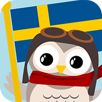 Gus on the Go: Swedish for kids, iOS & Android language app