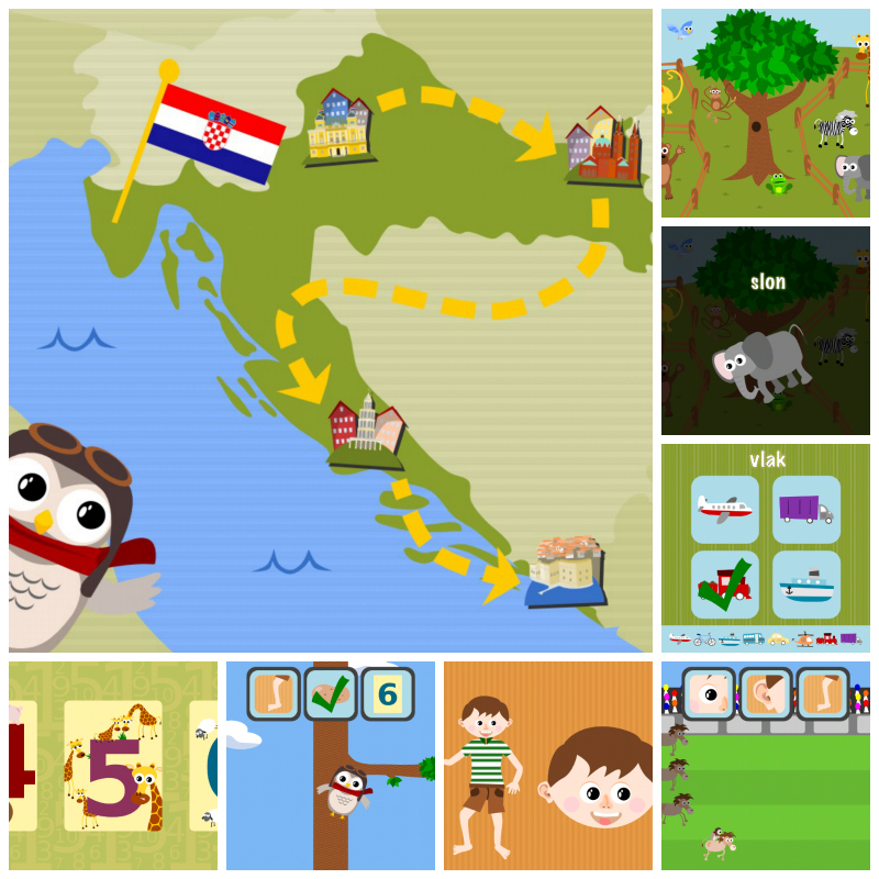 Gus on the Go: Croatian, iOS and Android language apps for kids