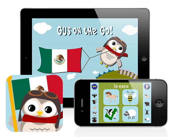 Gus on the Go: Spanish, iOS and Android language app