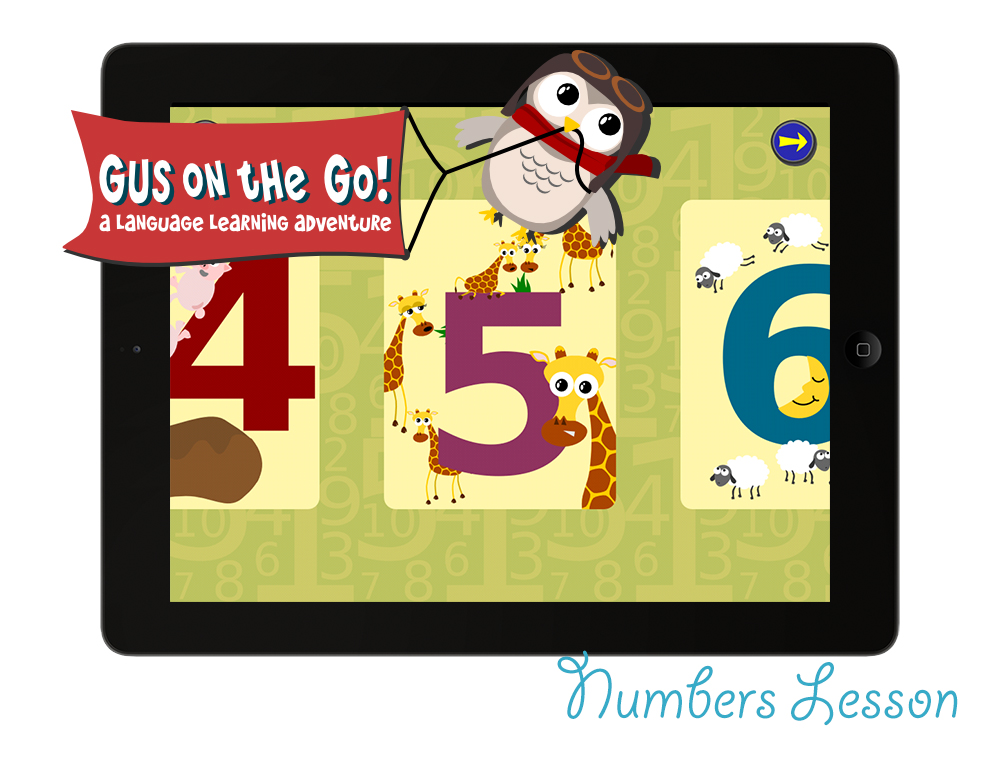 Gus on the Go Hebrew Numbers Lesson