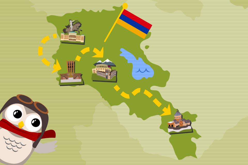 Gus on the Go: Eastern Armenian for Kids App - AGBU Bookstore