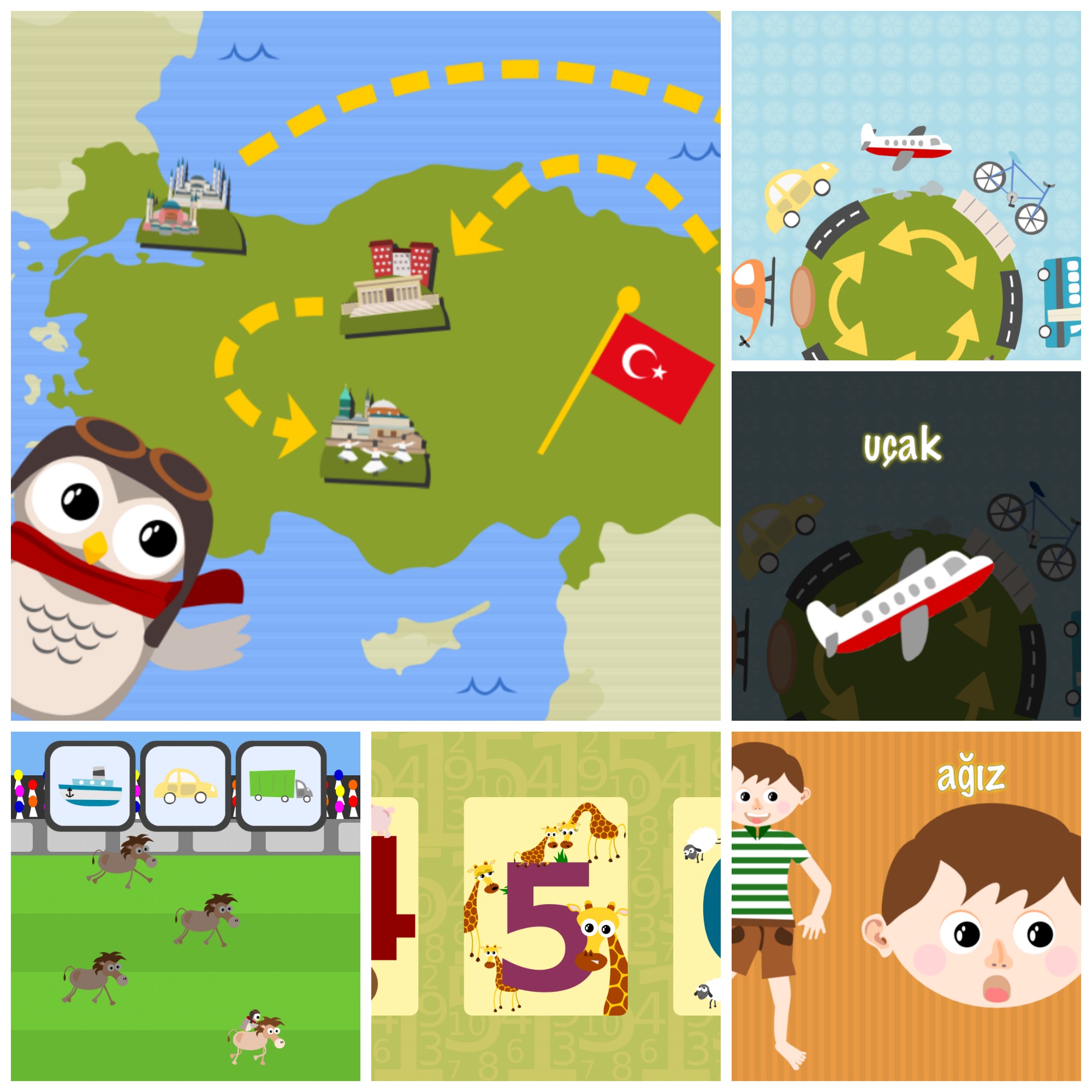 Gus on the Go: German, iOS and Android language app for kids